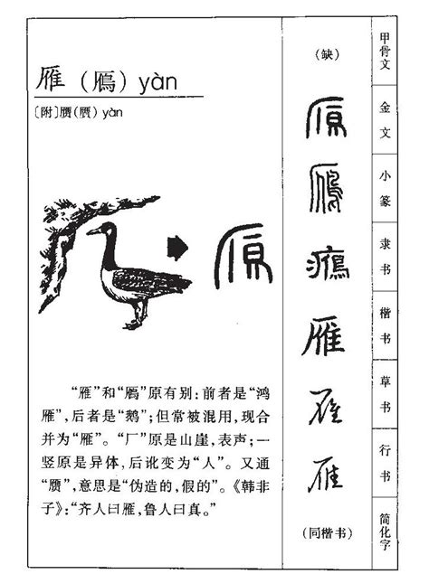 雁 名字|雁を含む名字